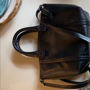 Black Foley and Corinna leather bag
